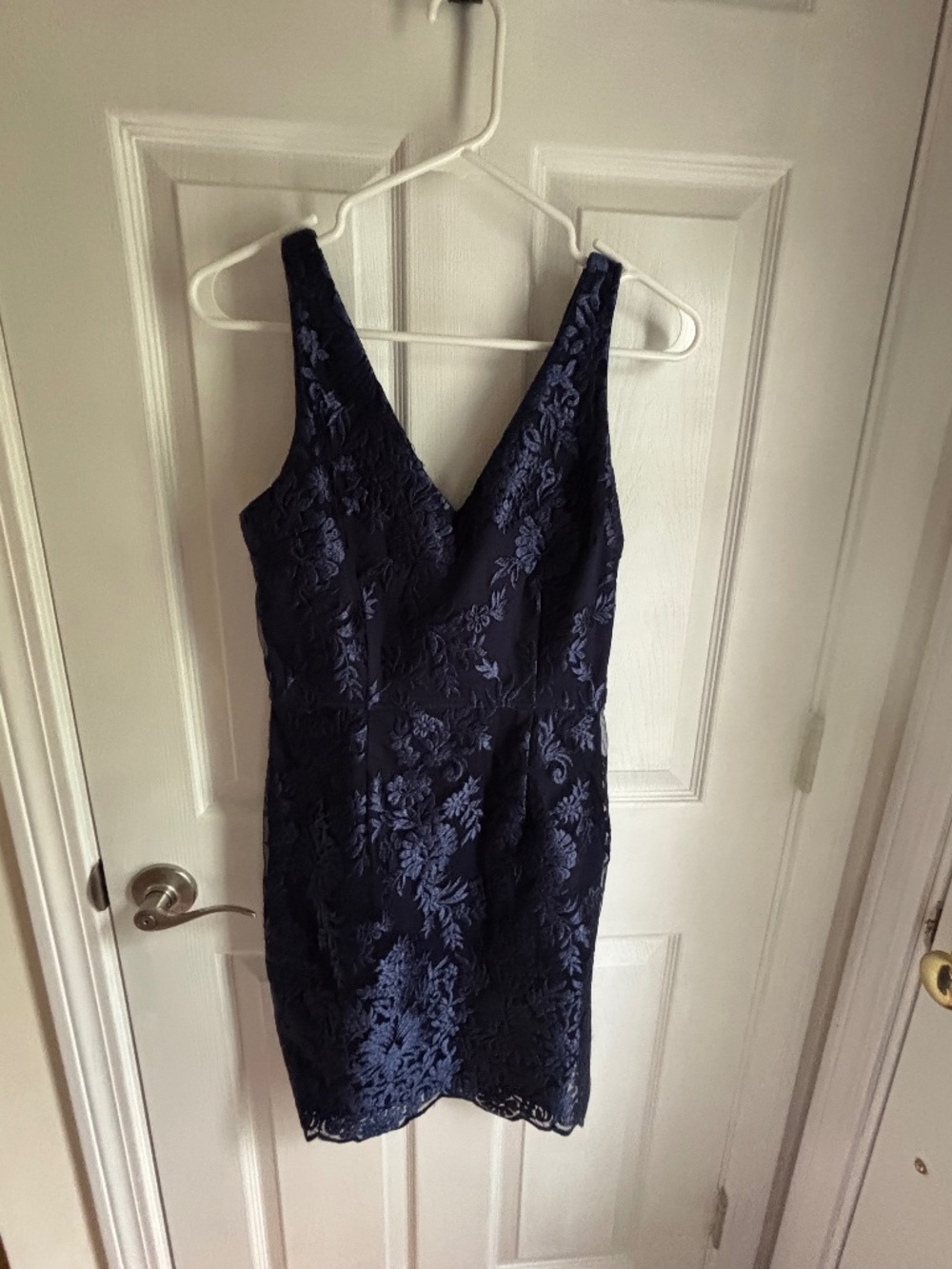 Lulus navy dress, size S